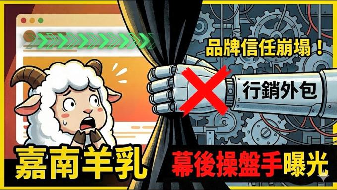 嘉南羊乳炎上！行銷外包犯了什麼天條？